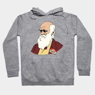 Funny Charles Darwin Evolutionary Scientist Graphic Hoodie